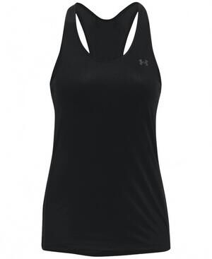 NEW UNDER ARMOUR women's racerback tank top in black